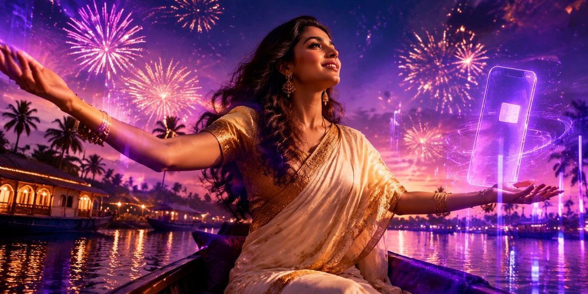 Kerala backwaters vibrant scene with VIP sports betting offers